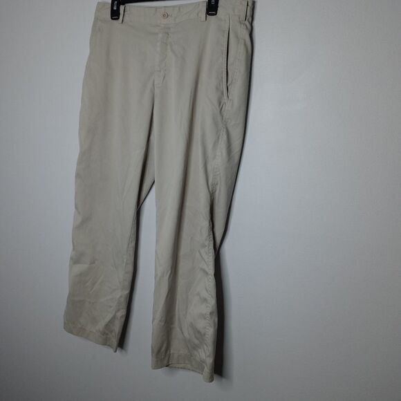 Nike Golf Cream Golf Pants Size 34×30 - Picture 3 of 7